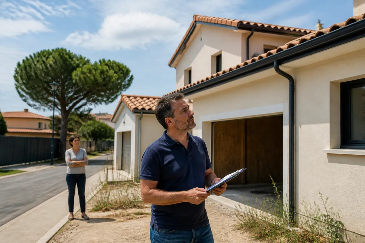 Photo de Devis pour l'installation d'une toiture en tuiles sur une maison neuve à Plaisance-du-Touch